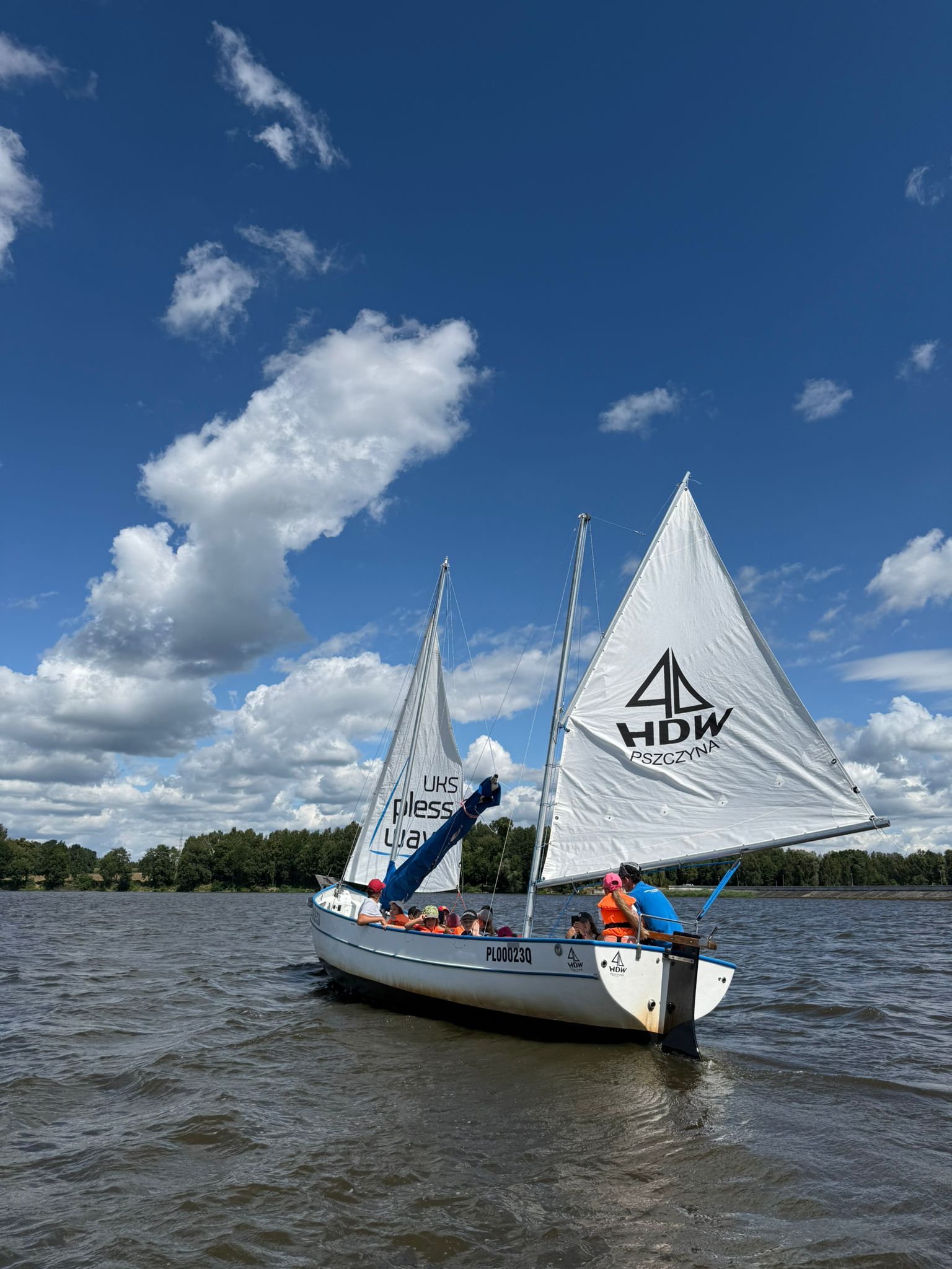 Obóz sportów wodnych w Wiśle Wielkiej